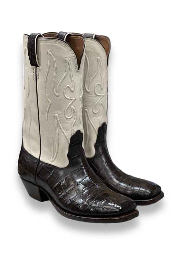 American Alligator Handcrafted Western Boot