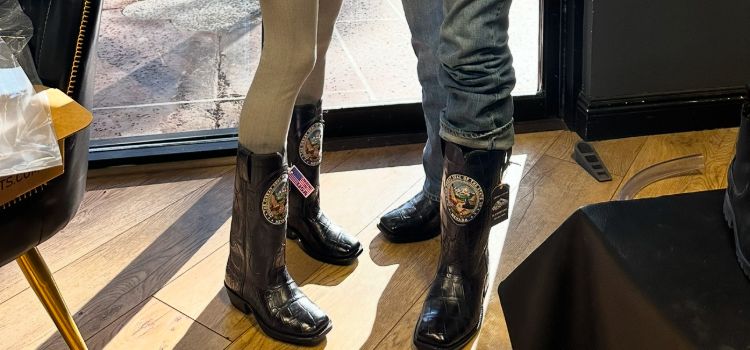 Governor Joe Lombardo Custom Boots From Old Country Boots