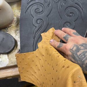 Matching Leather For Custom Cowboy Boots