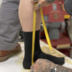 Measuring Ankle Height For Custom Boot Fitment