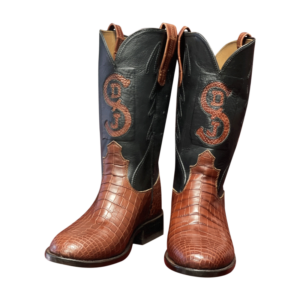 Nile Crocidile Belly Skin Custom Cowboy Boots