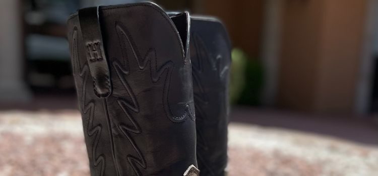 The Top Of Lamb Leather Boots