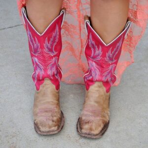 Women's Classic Red Cowgirl Boots